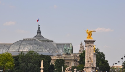 Grand Palais and Pont Alexandre-IIIc